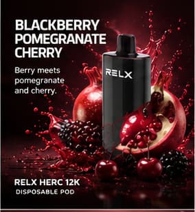 Relx Herc Blackberry Pomegranate Cherry — Relx Australia